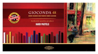 Olajpasztell kréta, KOH-I-NOOR "Gioconda 8116/48", 48 különböző szín