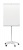 Flipchart tábla, mobil, mágneses felület, 70x100 cm, EcoLabel, NOBO "Premium Plus", fehér